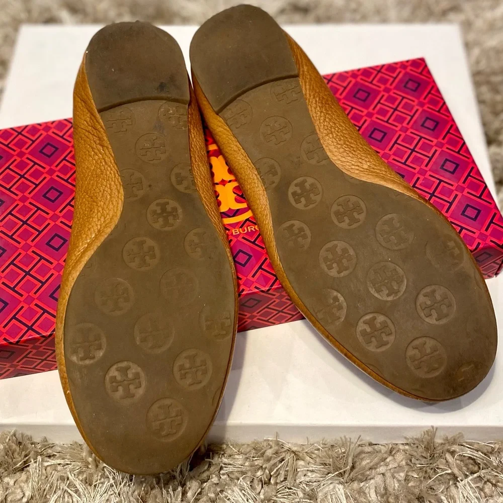 Tory Burch Flats Tan 8.5 - Picture 3 of 6